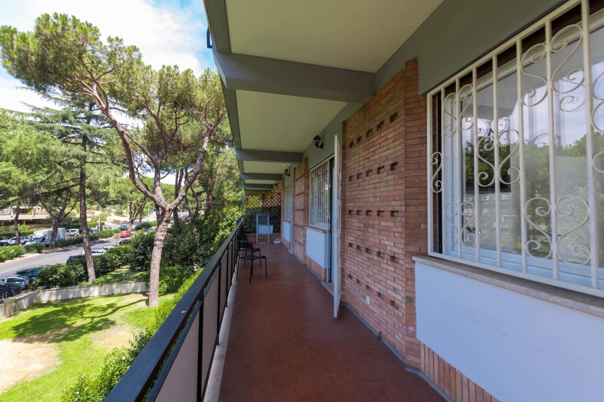 Spazioso Appartamento Vicino Eur Roma Exterior foto